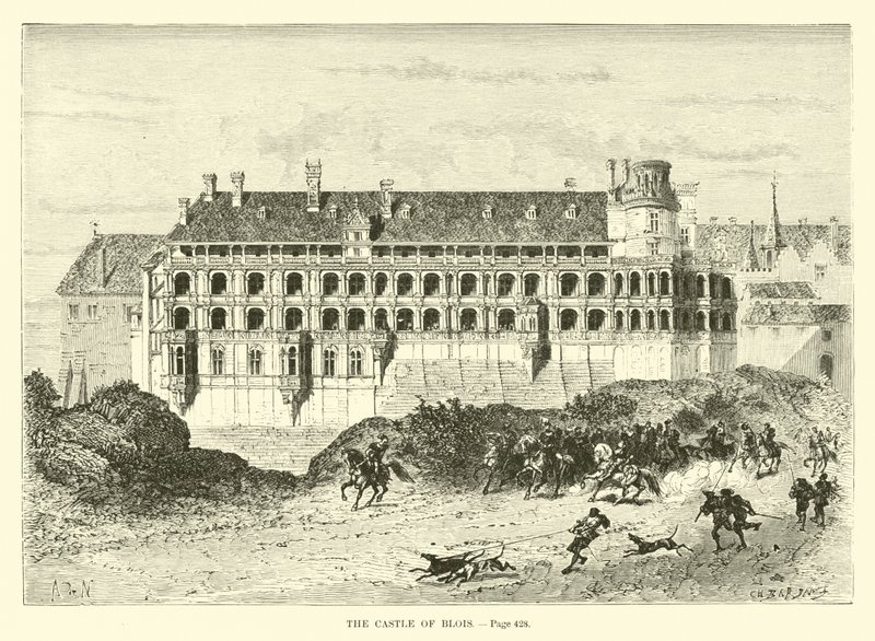 Zamek Blois autorstwa French School