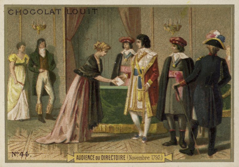 Dyrektorium, rewolucja francuska, listopad 1795 autorstwa French School