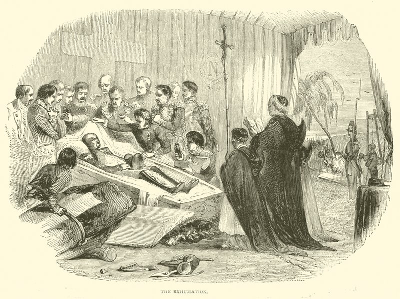 Ekshumacja (rycina) autorstwa French School