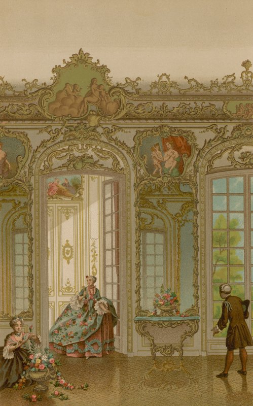 Hotel de Villars autorstwa French School