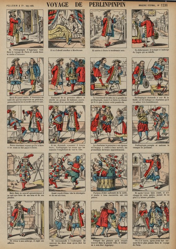 Rejs Perlimpinpin (kolorowy grawer) autorstwa French School