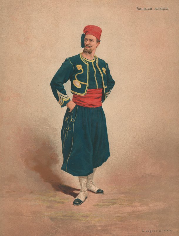 Algierski harcownik autorstwa French School