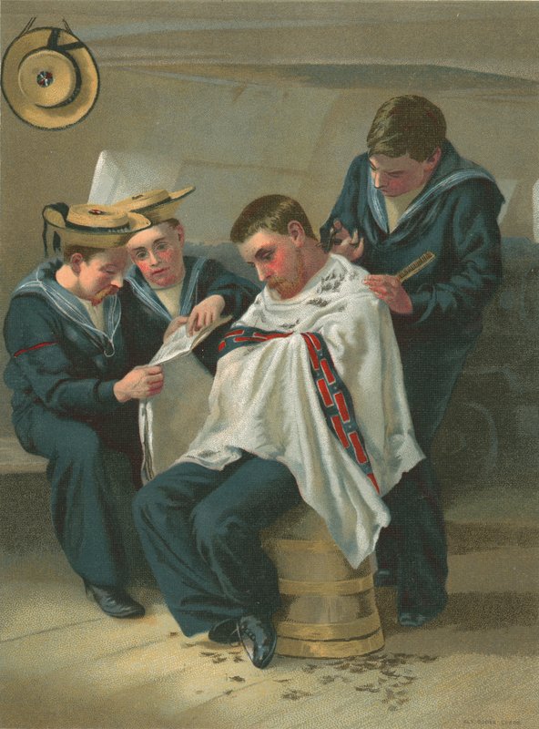 Cyrulik Królowej autorstwa G. Morton