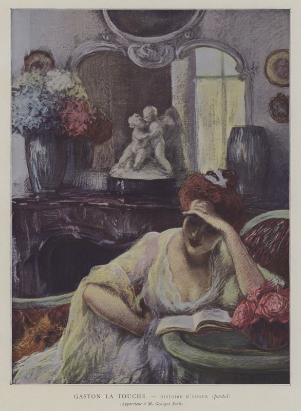 Histoire dAmour (Historia miłosna) autorstwa Gaston de la Touche