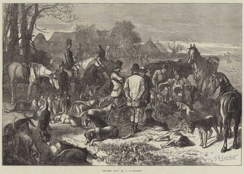 Wykopywanie autorstwa George Bouverie Goddard