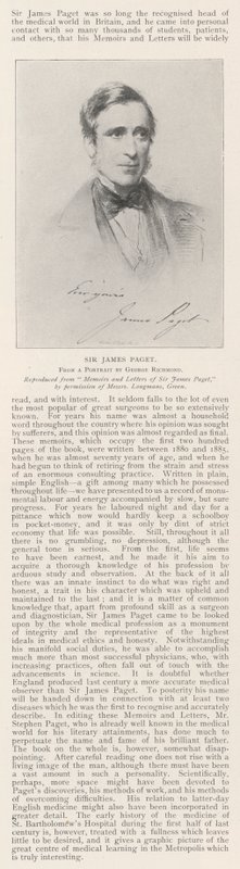 Sir James Paget autorstwa George Richmond