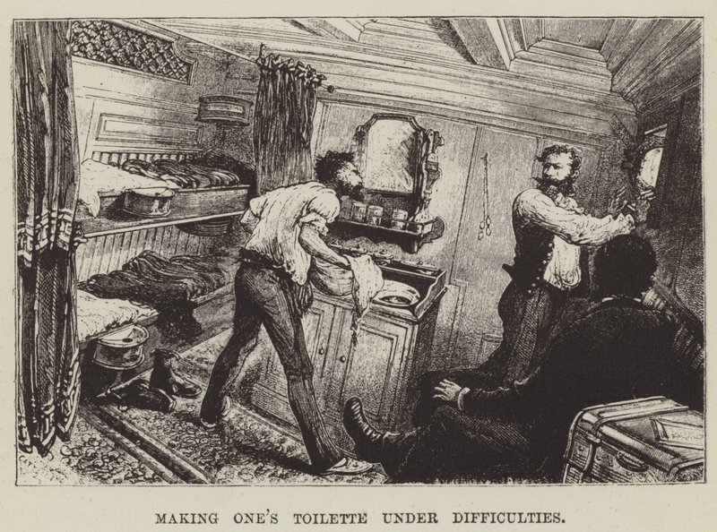Robienie toalety w obliczu trudności autorstwa George Augustus Sala
