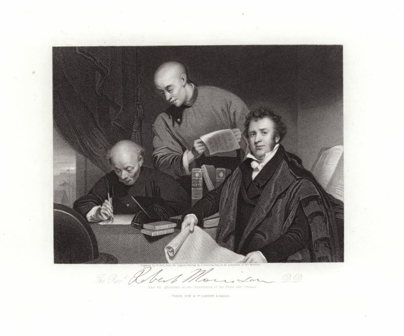 Robert Morrison autorstwa George Chinnery