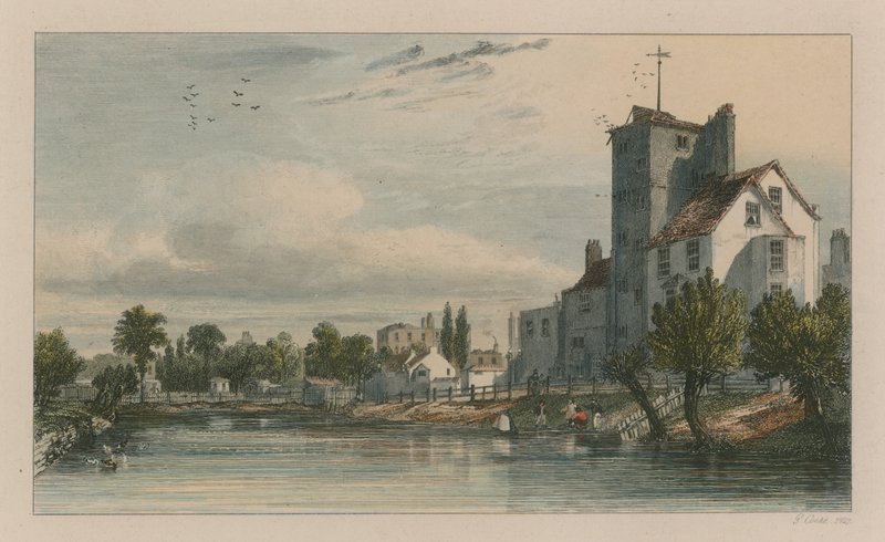 Canonbury House, Islington, Londyn autorstwa George Cooke