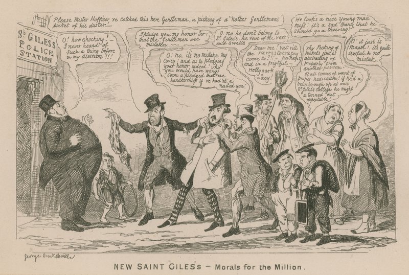 Nowy Święty Idzie autorstwa George Cruikshank