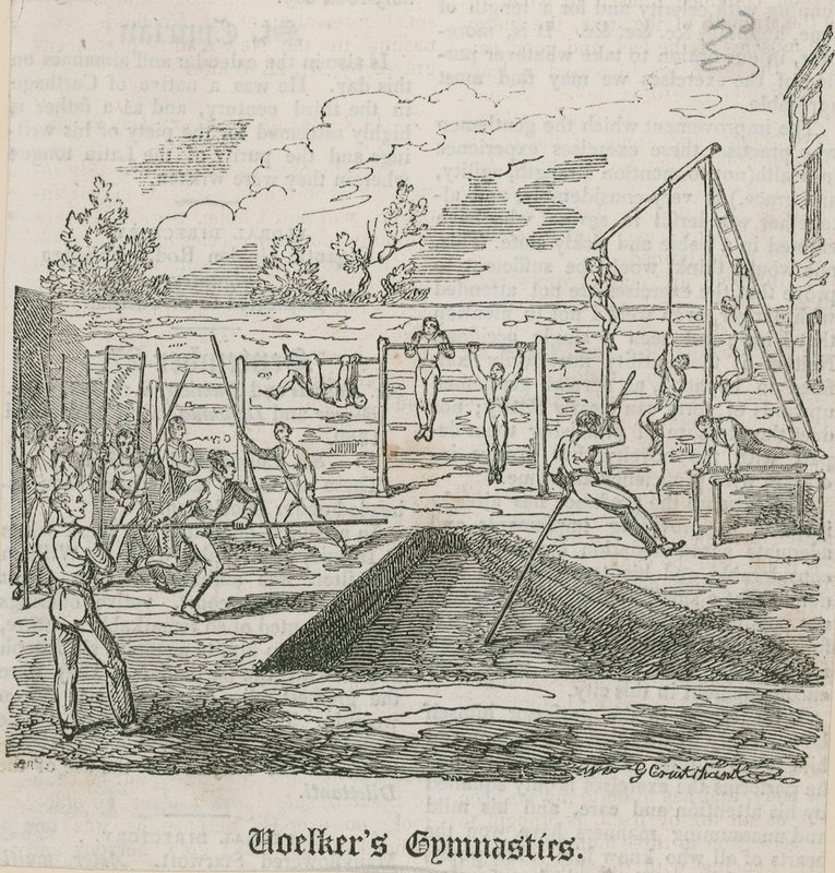 Gimnastyka Woelkera autorstwa George Cruikshank