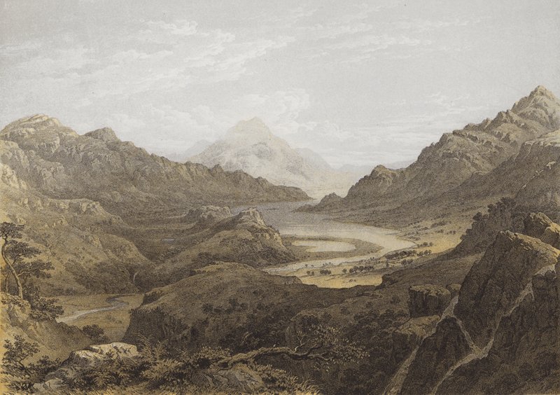 Glen Falloch (chromolitho) autorstwa George Fennel after Robson