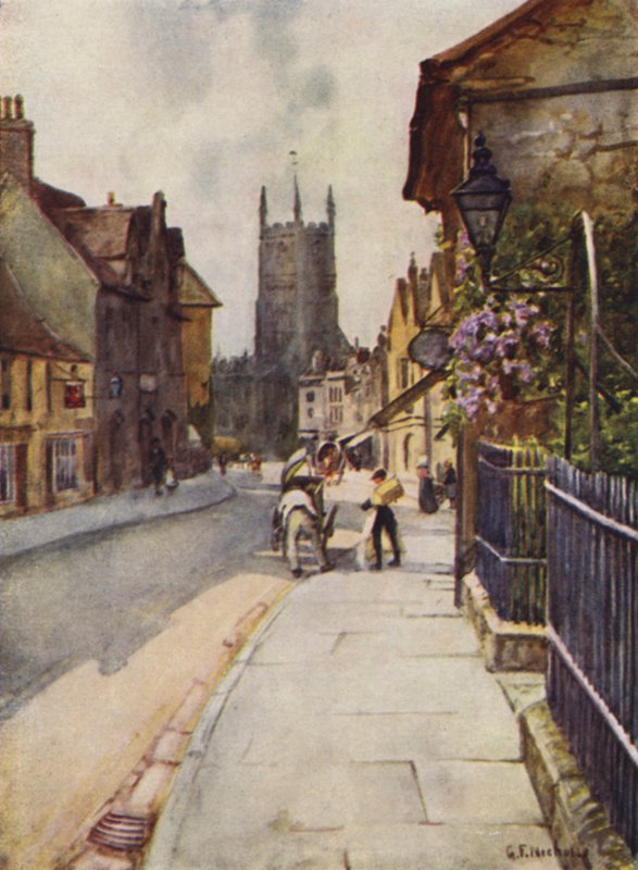 Cirencester autorstwa George Franck Nicholls