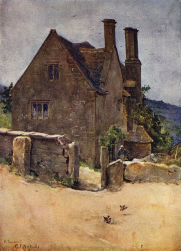 Stary Dom, Snowshill autorstwa George Franck Nicholls
