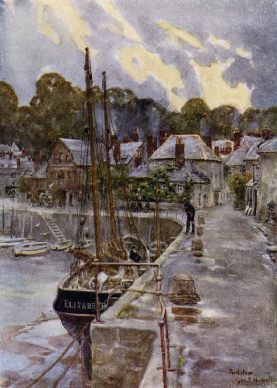 Padstow, Usuwanie Deszczu autorstwa George Franck Nicholls