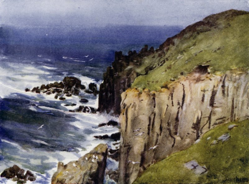 Koniec Ziemi autorstwa George Franck Nicholls