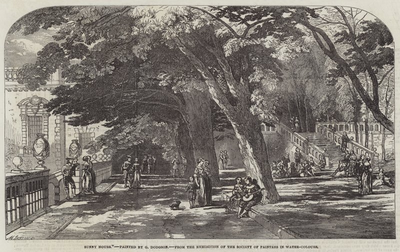 Słoneczne godziny autorstwa George Haydock Dodgson