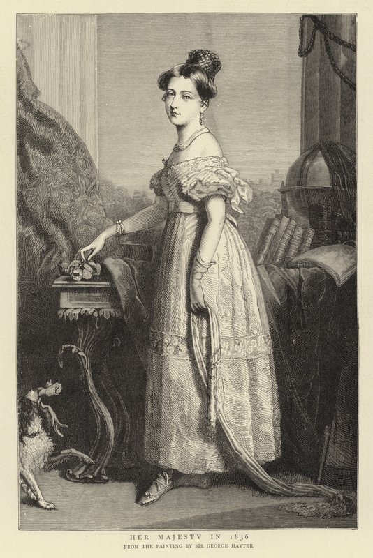 Jej Wysokość w 1836 r. autorstwa George Hayter