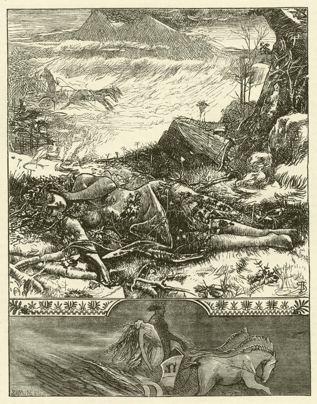 Prozerpina (grawerowanie) autorstwa George John Pinwell
