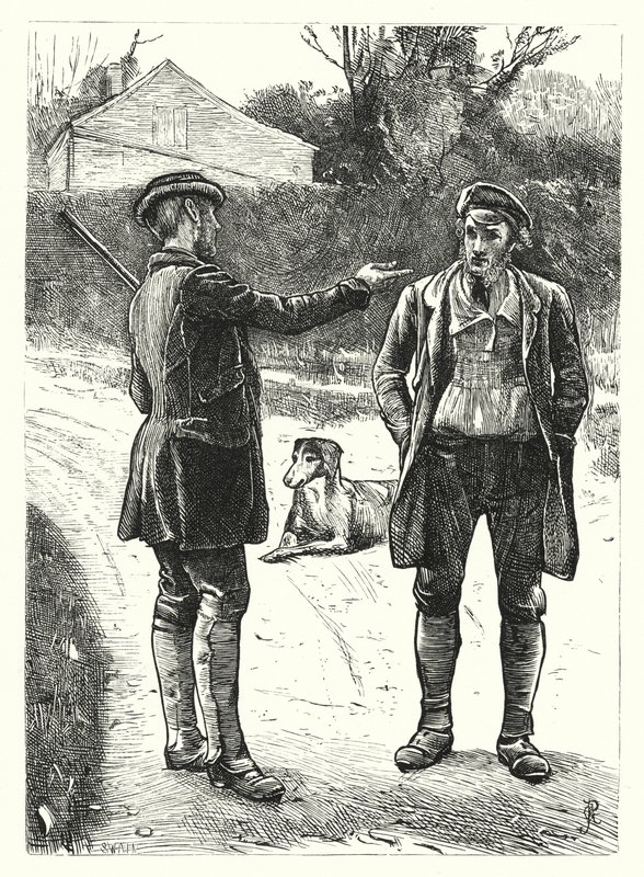 Gajowy (rycina) autorstwa George John Pinwell