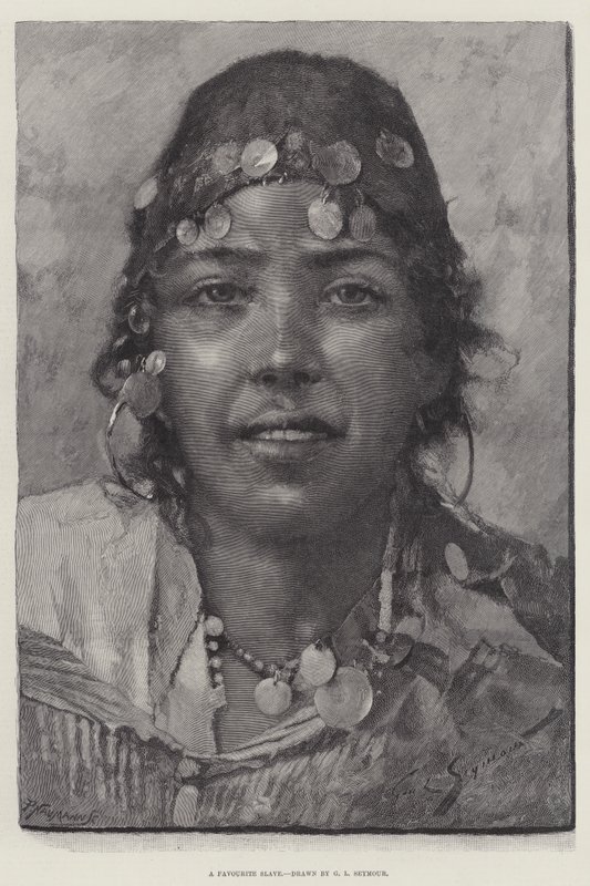 Ulubiony niewolnik autorstwa George L. Seymour