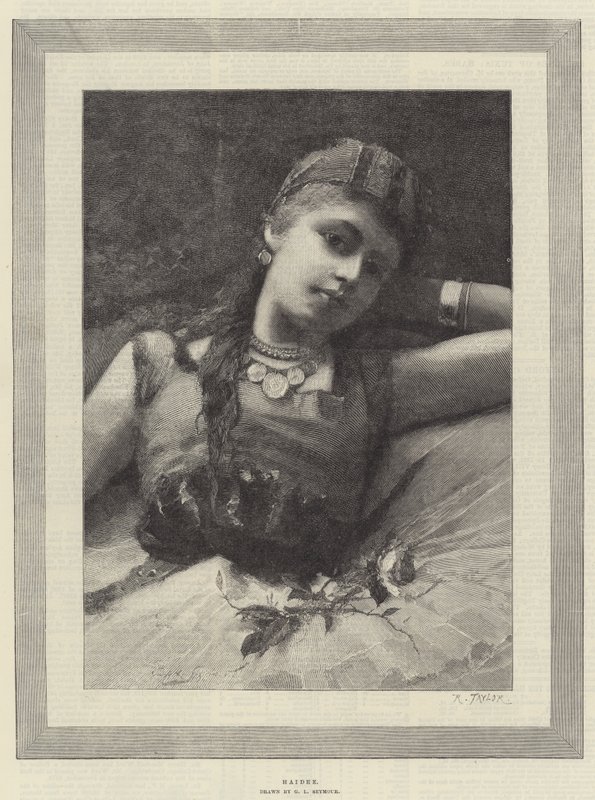 Haidee autorstwa George L. Seymour