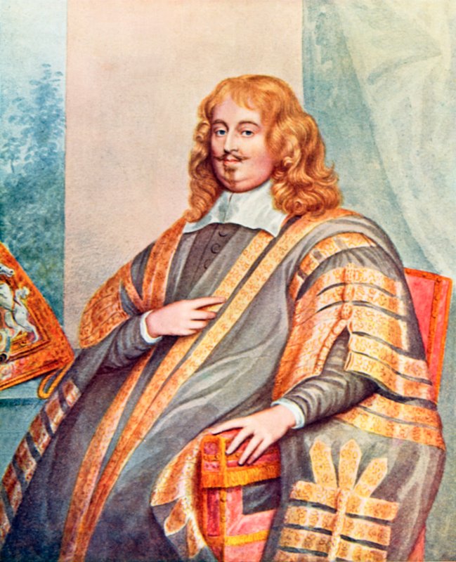 Edward Hyde, hrabia Clarendon autorstwa George Perfect Harding