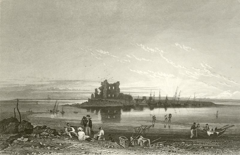 Stos zamku Fouldrey autorstwa George Pickering