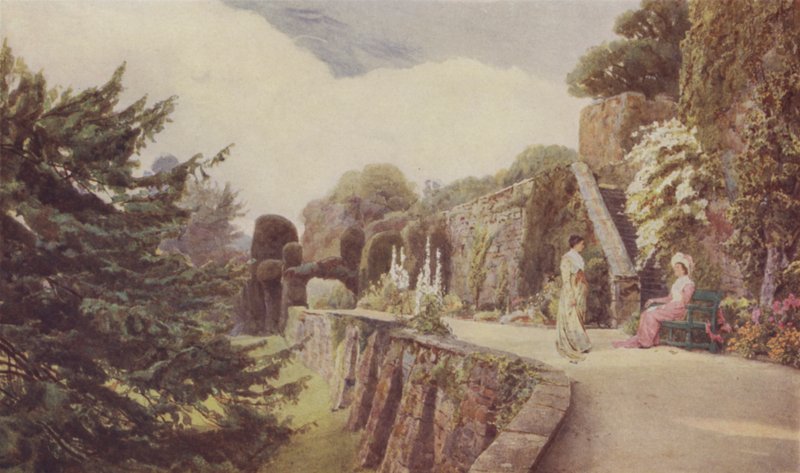 Dolny Taras, Zamek Berkeley autorstwa George Samuel Elgood