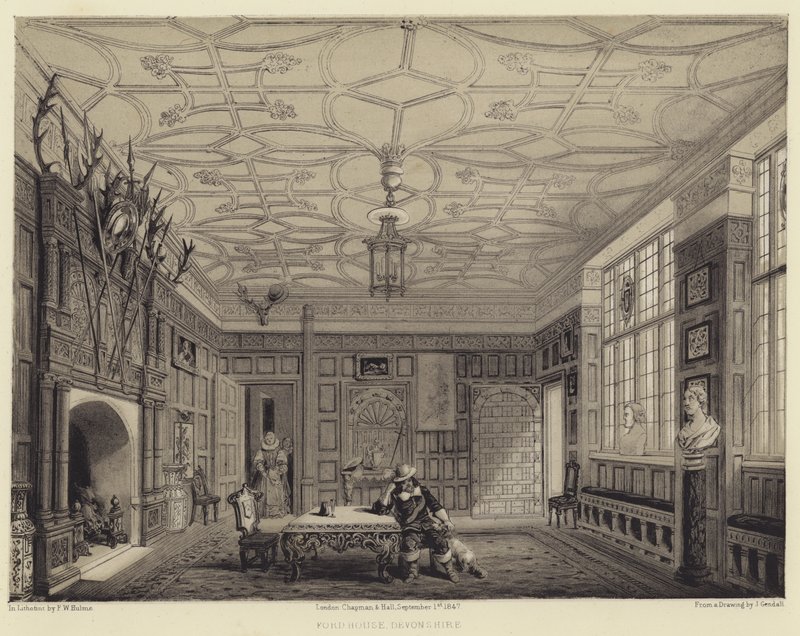 Ford House, Devonshire autorstwa George Shepherd