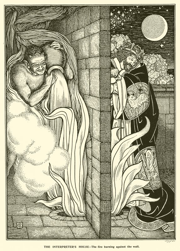 Dom Tłumacza (grafika) autorstwa George Woolliscroft Rhead