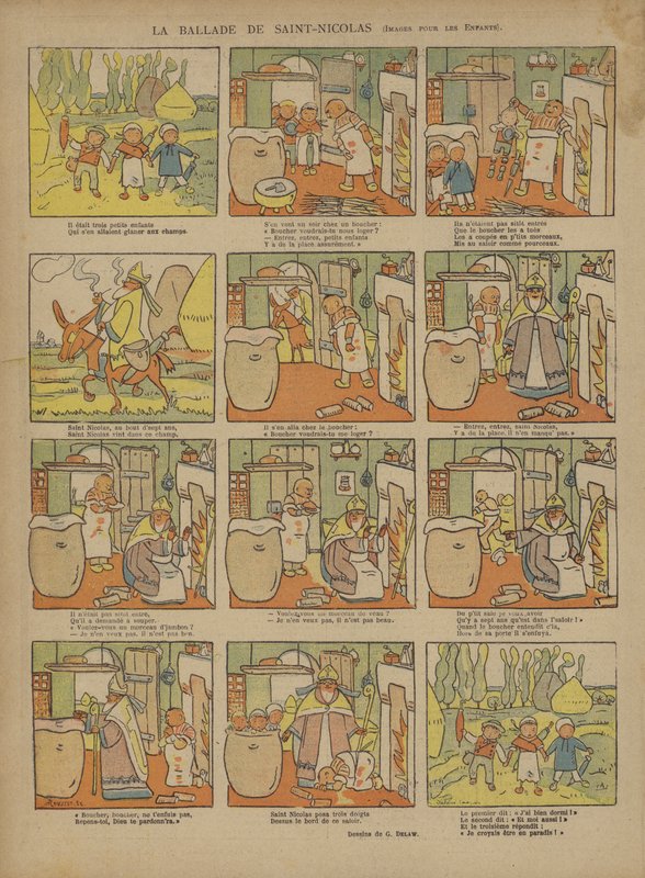 Ilustracja do Le Rire autorstwa Georges Delaw
