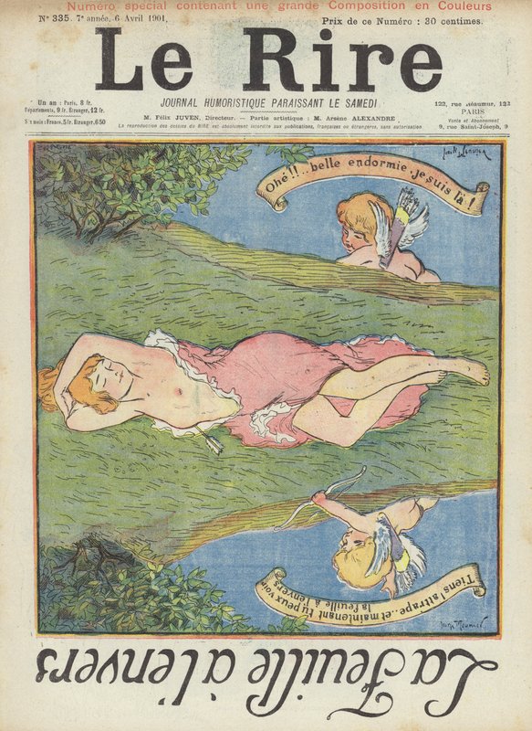 Ilustracja do Le Rire autorstwa Georges Meunier