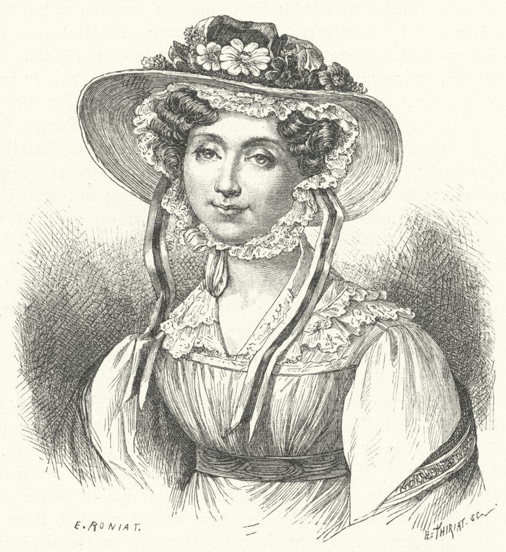 Adelajda, księżna Orleanu (grafika) autorstwa German School