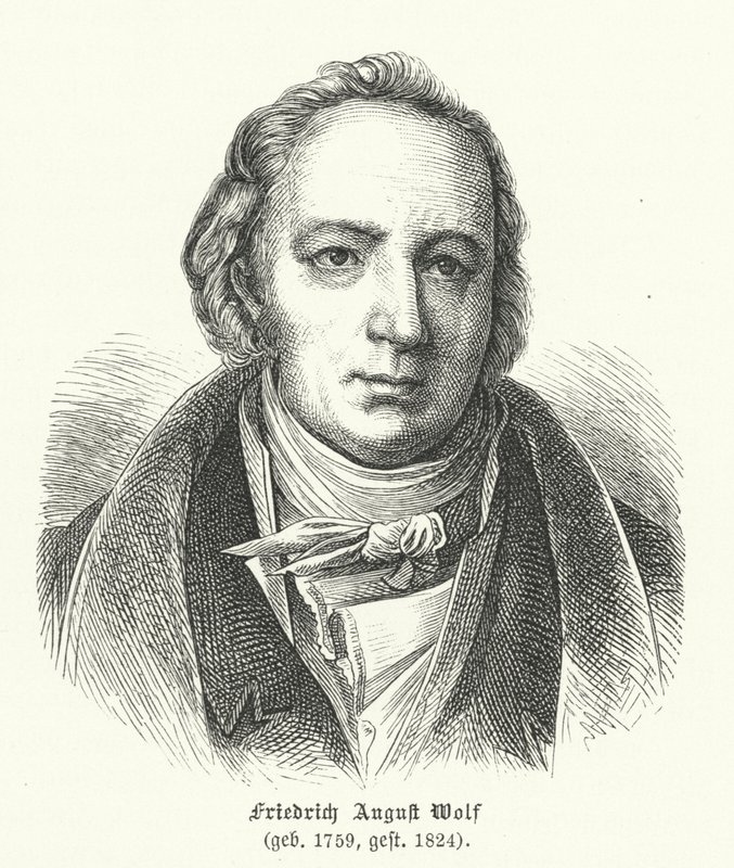 Friedrich August Wolf, niemiecki klasyk i filolog autorstwa German School