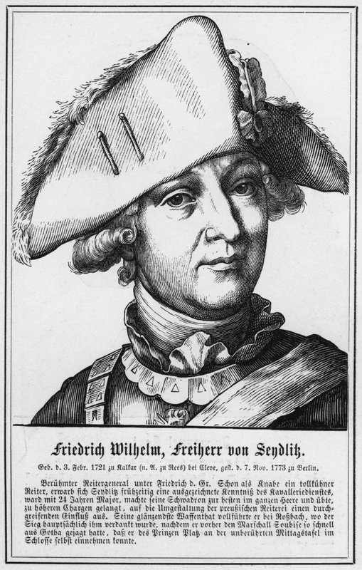 Friedrich Wilhelm, Freiherr von Sendlik (grafika) autorstwa German School