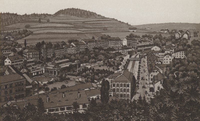 rząd ogrodów (lito) autorstwa German School