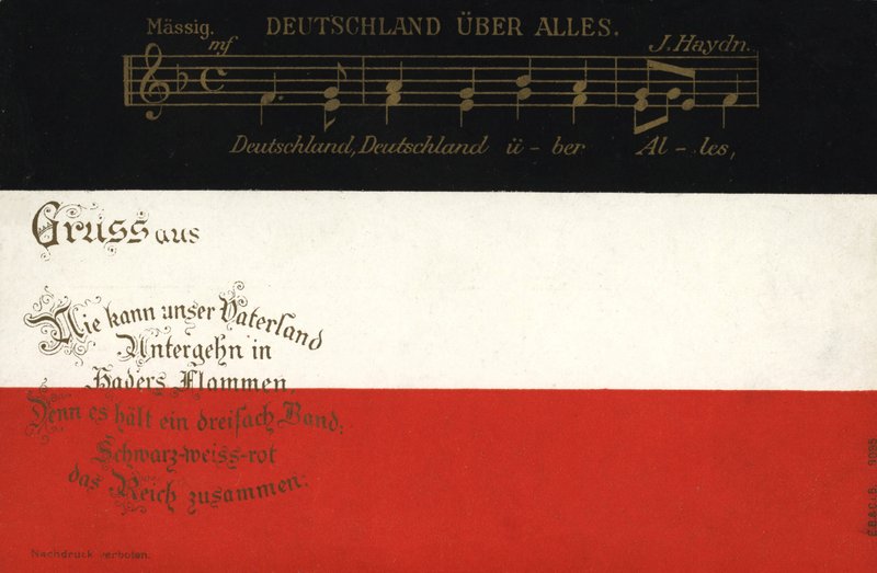Hymn Niemiec (kolor lito) autorstwa German School