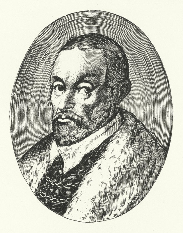 Giovanni Guarini, włoski poeta (grafika) autorstwa German School