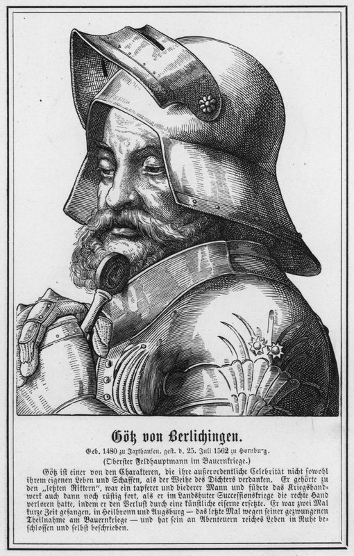 Guess von Berlichingen (grafika) autorstwa German School