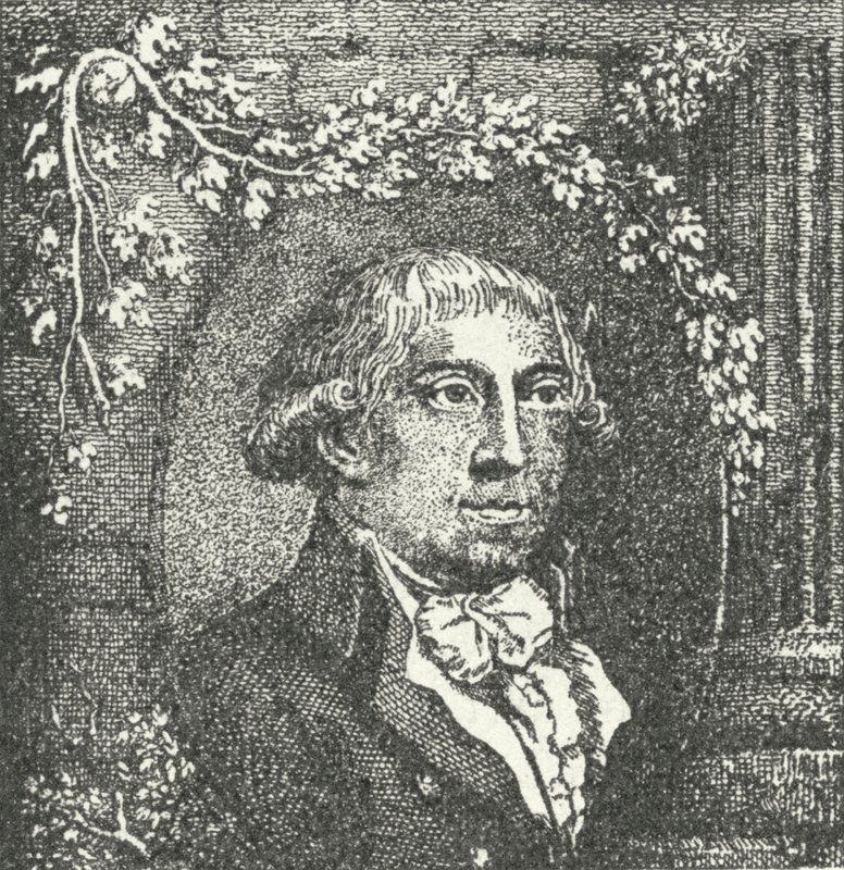 Gottfried August Burger, niemiecki poeta (grafika) autorstwa German School