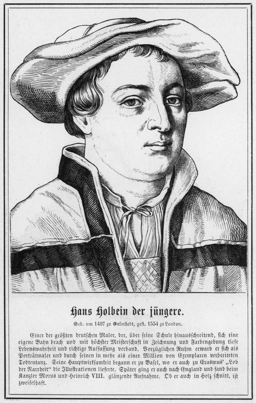 Hans Holbein der Jungere (grafika) autorstwa German School