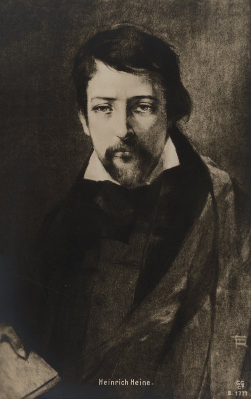 Heinrich Heine (lito) autorstwa German School