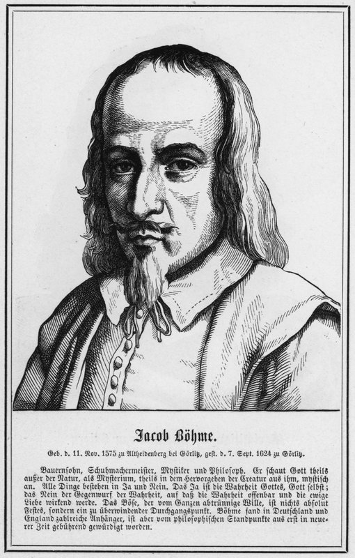 Jakub Bohme (grafika) autorstwa German School