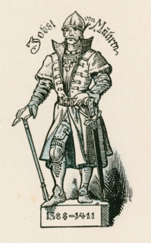 Jobst z Moraw (1388-1411) autorstwa German School
