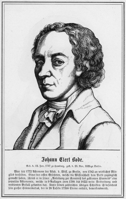 Johann Elert Bode (grafika) autorstwa German School