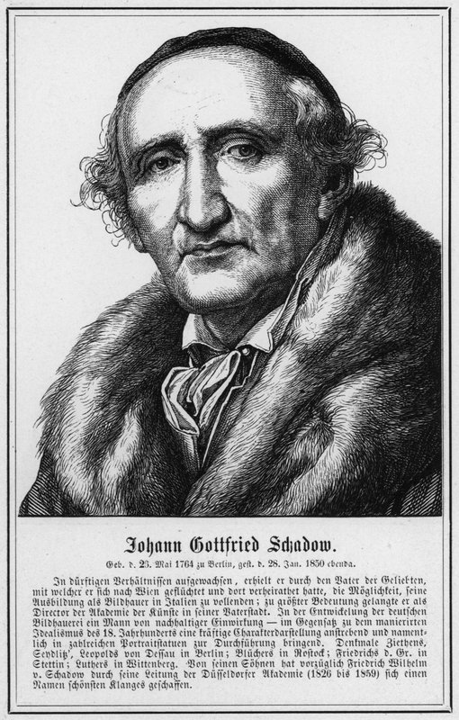 Johann Gottfried Schadow (grafika) autorstwa German School