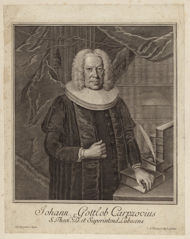 Johann Gottlob Carpzov autorstwa German School