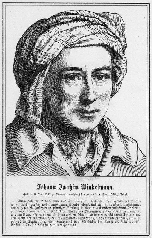 Johann Joachim Winkelmann (grafika) autorstwa German School
