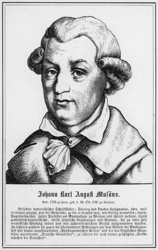 Johann Karl August Musaus (grafika) autorstwa German School